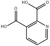 2,3-Pyridinedicarboxylic acid Structural