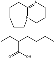 1,8-DIAZABICYCLO[5.4.0]UNDEC-7-ENE, COMPOUND WITH 2-ETHYLHEXANOIC ACID (1:1),1,8-Diazabicyclo[5.4.0]undec-7-ene 2-ethylhexanoate