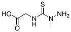 Glycine, N-[(1-methylhydrazino)thioxomethyl]- (9CI) Structural