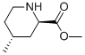 2-Piperidinecarboxylicacid,4-methyl-,methylester,(2R,4R)-rel-(9CI)