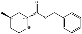 BENZYL (+/-)-TRANS-4-METHYL-PIPERIDINE-2-CARBOXYLATE