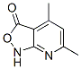 Isoxazolo[3,4-b]pyridin-3(1H)-one, 4,6-dimethyl- (9CI) Structural