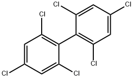 2,2',4,4',6,6'-HEXACHLOROBIPHENYL Structural