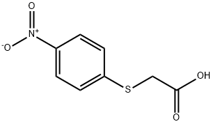 2-[(4-NITROPHENYL)SULFANYL]ACETIC ACID Structural