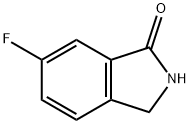 1H-Isoindol-1-one,6-fluoro-2,3-dihydro-(9CI) Structural