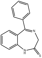 7-CHLORO-5-PHENYL-2-THIOXO-2,3-DIHYDRO-1H-1,4-BENZODIAZEPINE