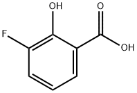 3-FLUORO-2-HYDROXYBENZOIC ACID Structural