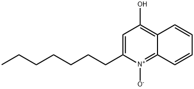 2-HEPTYL-4-HYDROXYQUINOLINE N-OXIDE Structural