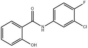 N-(3-chloro-4-fluorophenyl)-2-hydroxybenzamide