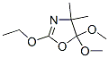 Oxazole, 2-ethoxy-4,5-dihydro-5,5-dimethoxy-4,4-dimethyl- (9CI) Structural
