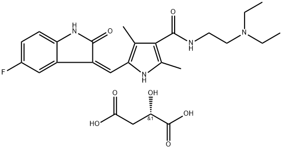 Sunitinib Malate Structural