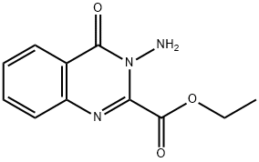 ETHYL 3-AMINO-4-OXO-3,4-DIHYDROQUINAZOLINE-2-CARBOXYLATE Structural