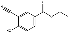 ETHYL 3-CYANO-4-HYDROXYBENZOATE Structural