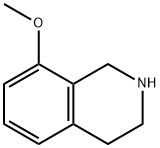 8-methoxy-1,2,3,4-tetrahydroisoquinoline Structural