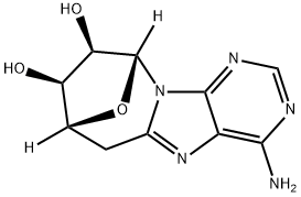 5'-DEOXY-8,5'-CYCLOADENOSINE Structural