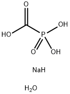 Phosphonoformic acid trisodium salt hexahydrate Structural