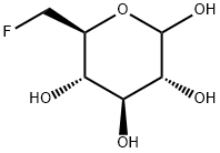 6-FLUORO-6-DEOXY-D-GLUCOPYRANOSE Structural