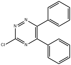 3-CHLORO-5,6-DIPHENYL-1,2,4-TRIAZINE Structural