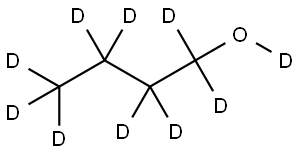 1-BUTANOL-D10 Structural