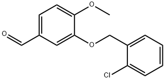 3-[(2-CHLOROBENZYL)OXY]-4-METHOXYBENZALDEHYDE