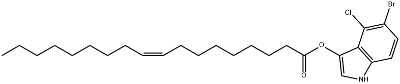 5-BROMO-4-CHLORO-3-INDOXYL OLEATE Structural