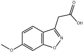 2-(6-METHOXYBENZO[D]ISOXAZOL-3-YL)ACETIC ACID Structural