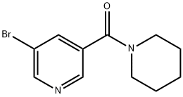 5-BROMO-3-(PIPERIDIN-1-YLCARBONYL)PYRIDINE