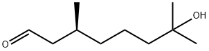 Octanal, 7-hydroxy-3,7-dimethyl-, (3S)- Structural