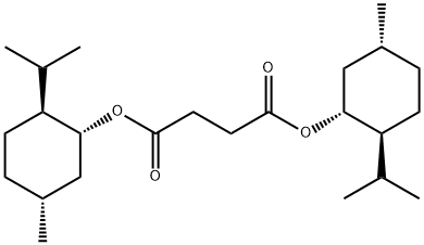 (1R)-(-)-DIMENTHYL SUCCINATE Structural