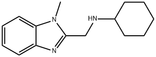 CYCLOHEXYL-(1-METHYL-1H-BENZOIMIDAZOL-2-YLMETHYL)-AMINE