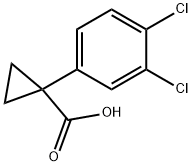 1-(3,4-DICHLOROPHENYL)CYCLOPROPANECARBOXYLIC ACID Structural