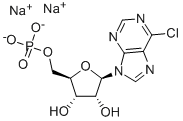 6-CHLOROPURINE RIBOSIDE-5'-O-MONOPHOSPHATE SODIUM SALT Structural