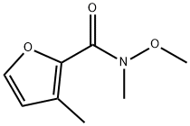 N-methoxy-N,3-dimethylfuran-2-carboxamide Structural