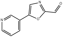 5-PYRIDIN-3-YL-OXAZOLE-2-CARBALDEHYDE Structural