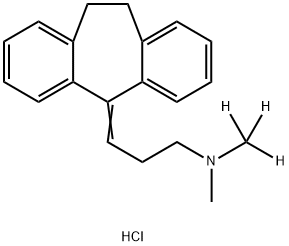 AMITRIPTYLINE-D3 HCL (N-METHYL-D3) Structural