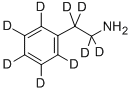 2-PHENYLETHYL-D9-AMINE Structural