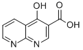 1,8-NAPHTHYRIDINE-3-CARBOXYLIC ACID, 4-HYDROXY Structural