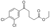 ETHYL 5-(3,4-DICHLOROPHENYL)-5-OXOVALERATE Structural