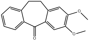 10,11-DIHYDRO-2,3-DIMETHOXY-5H-DIBENZO-(A,D)CYCLOHEPTEN-5-ONE Structural