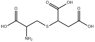 S-(1,2-dicarboxyethyl)cysteine Structural