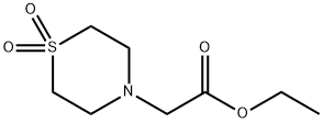 ETHYL 2-(1,1-DIOXO-1LAMBDA6,4-THIAZINAN-4-YL)ACETATE