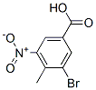 3-BROMO-4-METHYL-5-NITROBENZOIC ACID