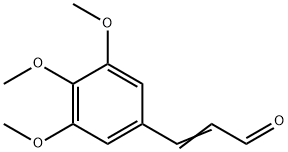 3,4,5-TRIMETHOXYCINNAMALDEHYDE Structural