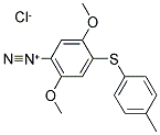 P-DIAZO(4'-TOLYL)MERCAPTO-2,5-DIMETHOXY BENZENE ZINC CHLORIDE SALT