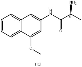 H-ALA-4M-BETANA HCL Structural