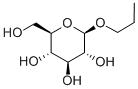 propyl beta-D-glucopyranoside Structural