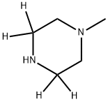 N-METHYLPIPERAZINE-3,3,5,5-D4 Structural