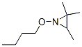 Aziridine, 1-butoxy-2,2,3-trimethyl- (9CI) Structural