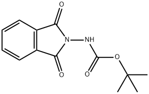 N-(BOC-AMINO)PHTHALIMIDE Structural