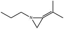 Aziridine, 2-(1-methylethylidene)-1-propyl- (9CI) Structural
